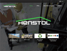 Tablet Screenshot of henstol.pl